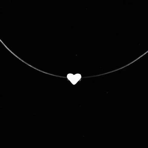 Luxury Crystal Zircon Choker Necklace – Invisible Line